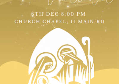 church christmas service poster
